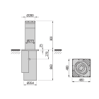 BFT - BFT2605583 PILLAR B 275/800.6C L SD LUCI SEC DEV -