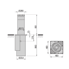 BFT - BFT2601347 PILLAR B 275/800.6C L SD LUCI SEC DEV