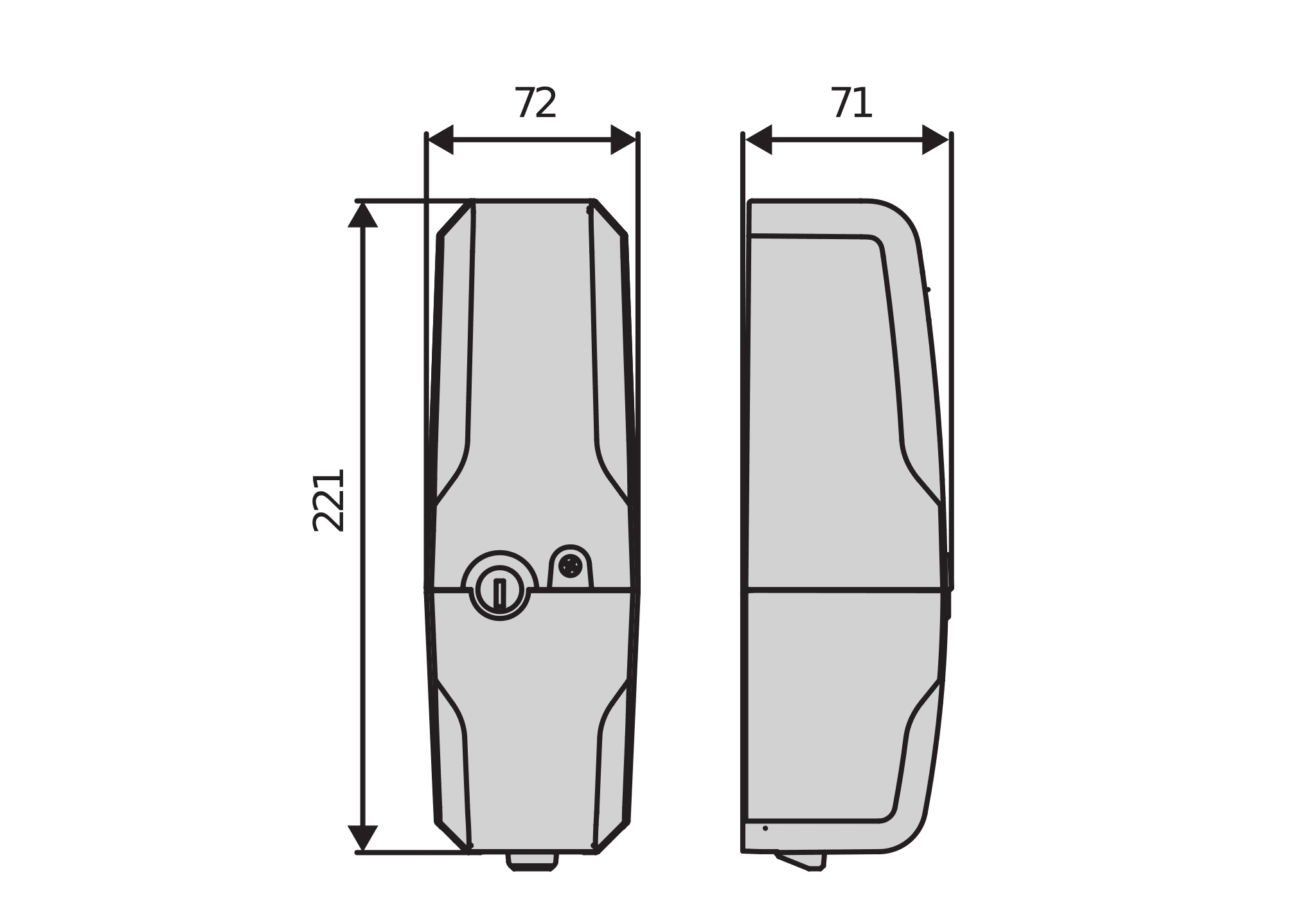 BFT - BFT2613516 EBP AC A 230V 50/60HZ BFT