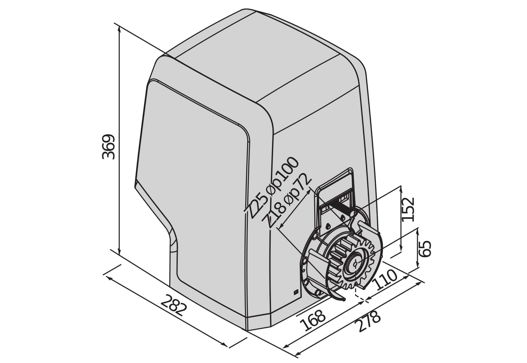 BFT - BFT2613179 ICARO VELOCE SMART AC A2000