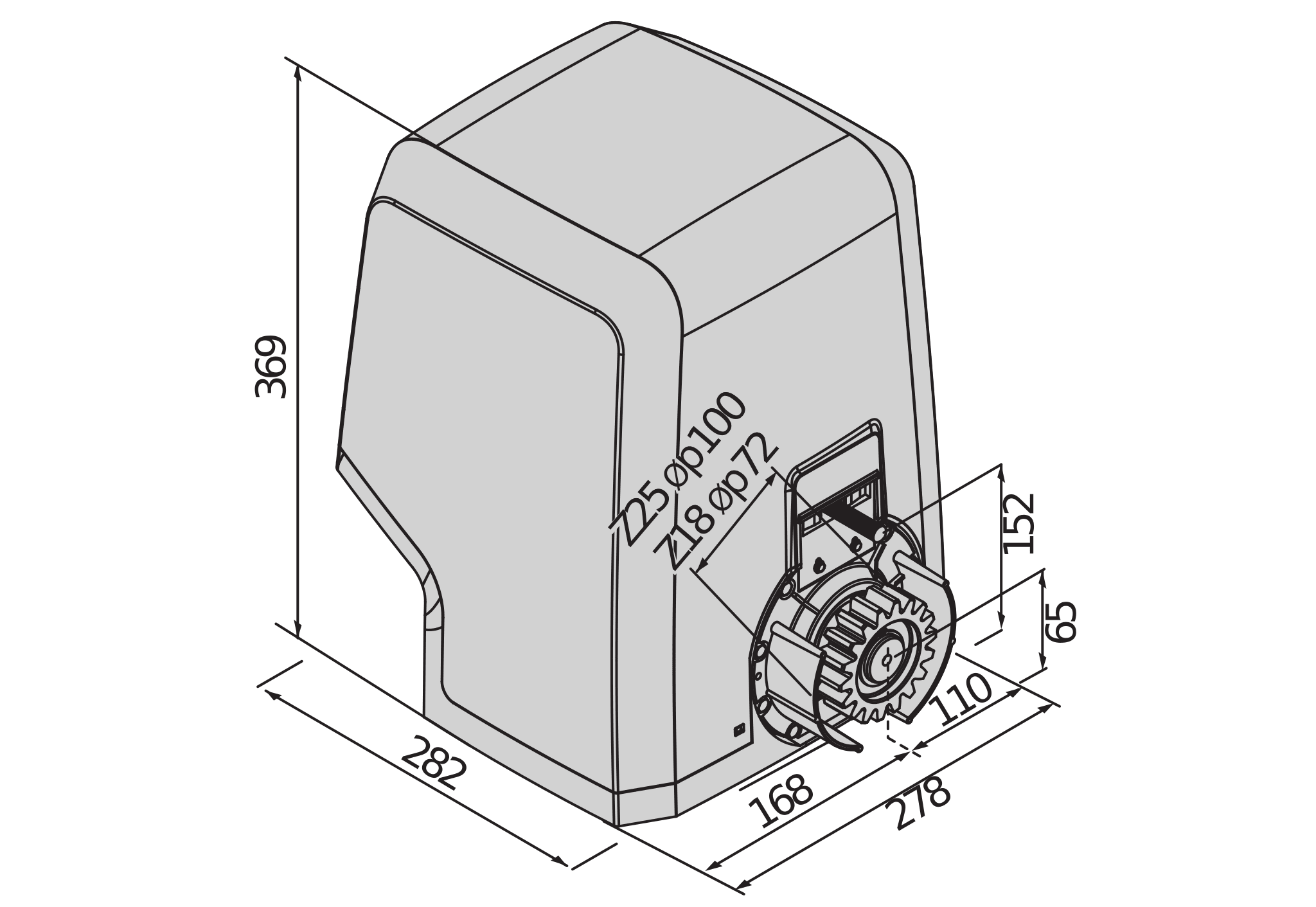 BFT - BFT2613179 ICARO VELOCE SMART AC A2000