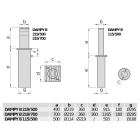 BFT - BFT2605568 DAMPY B 219/500 L DISS.A GAS - RAL