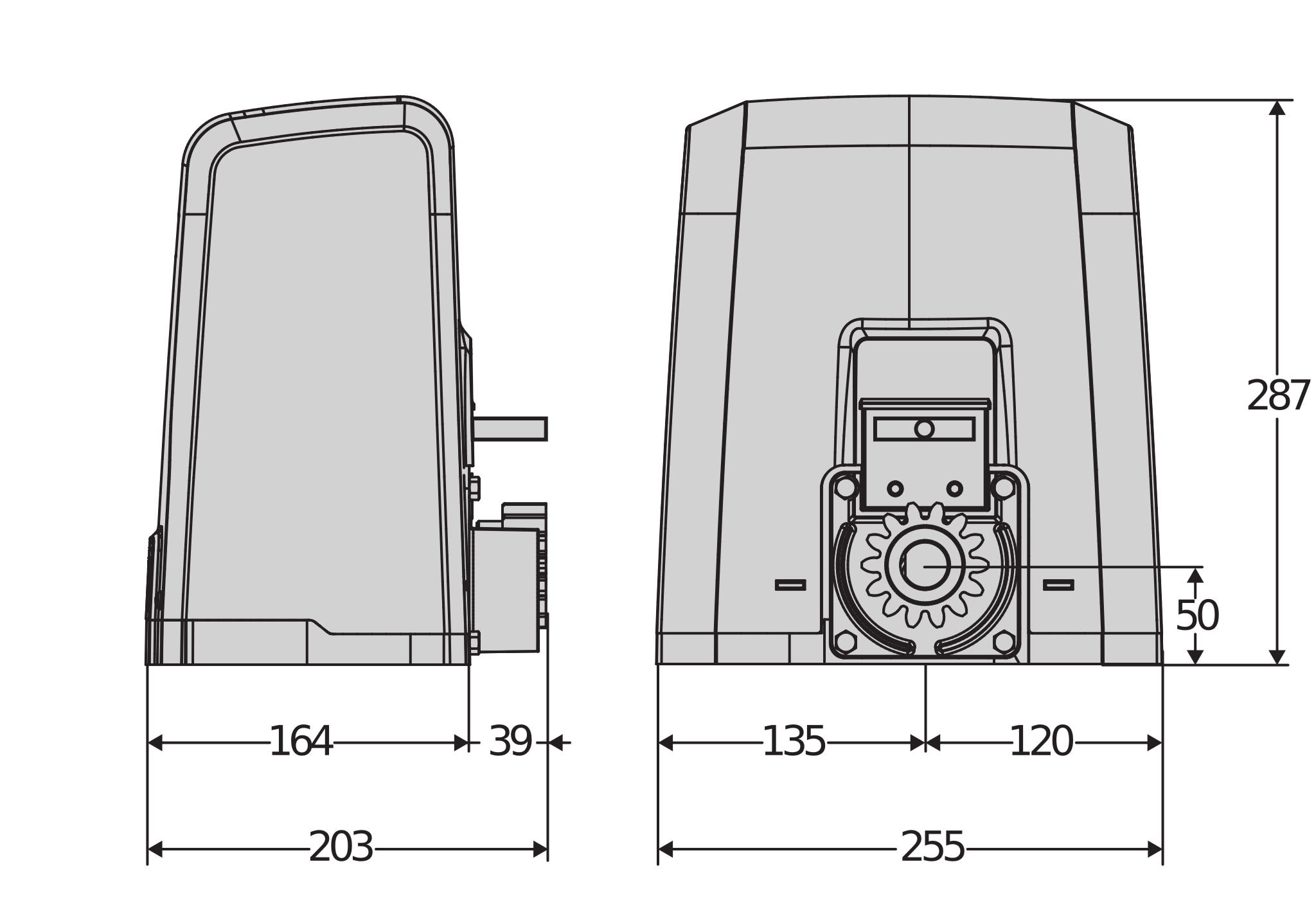 BFT - BFT2601006 DEIMOS AC A800 SL DN
