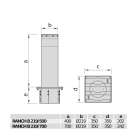 BFT - BFT2605559 RANCH B 219/700 LI DISS.FISSO