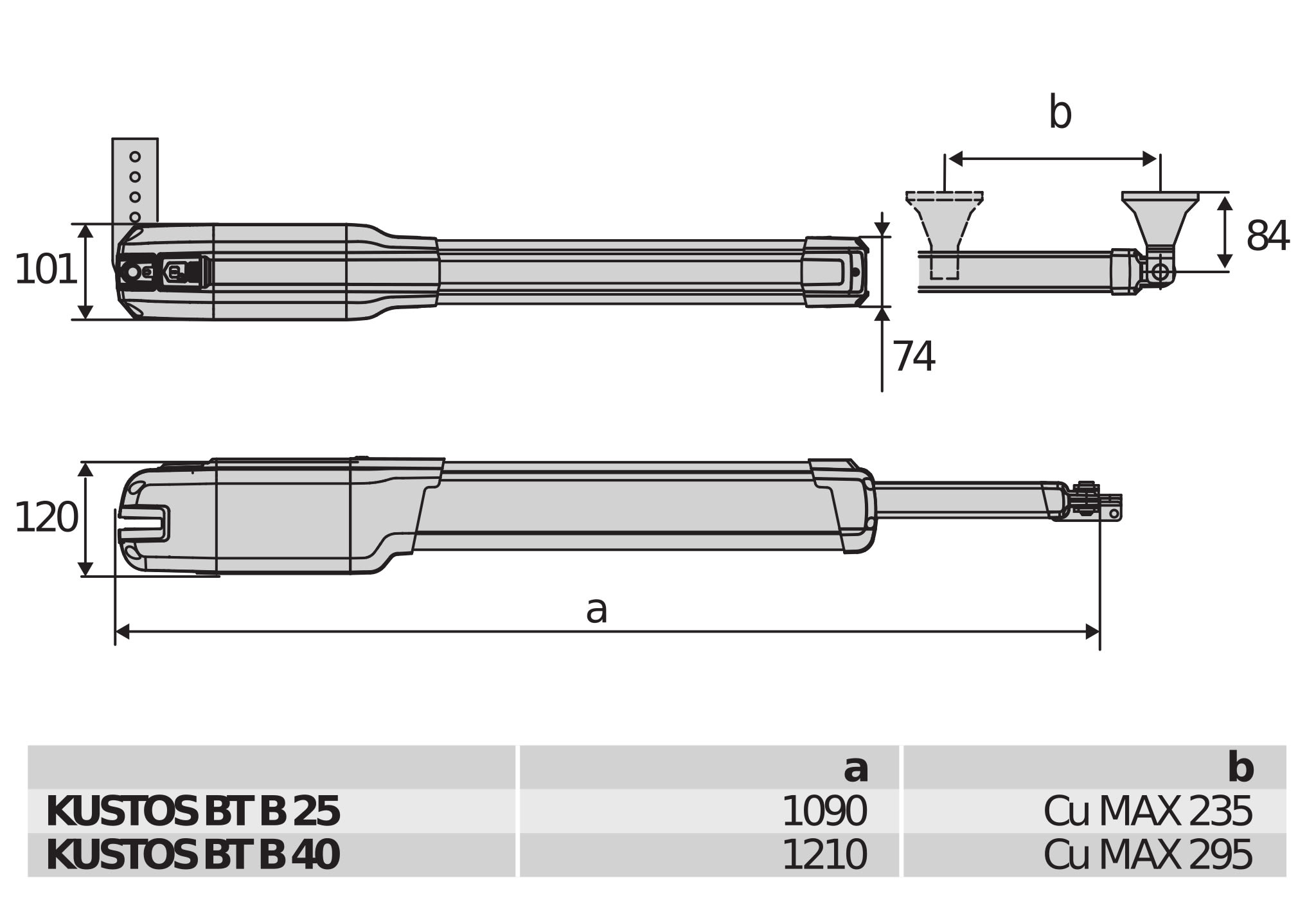 BFT - BFT2614873 KUSTOS BT KIT B40