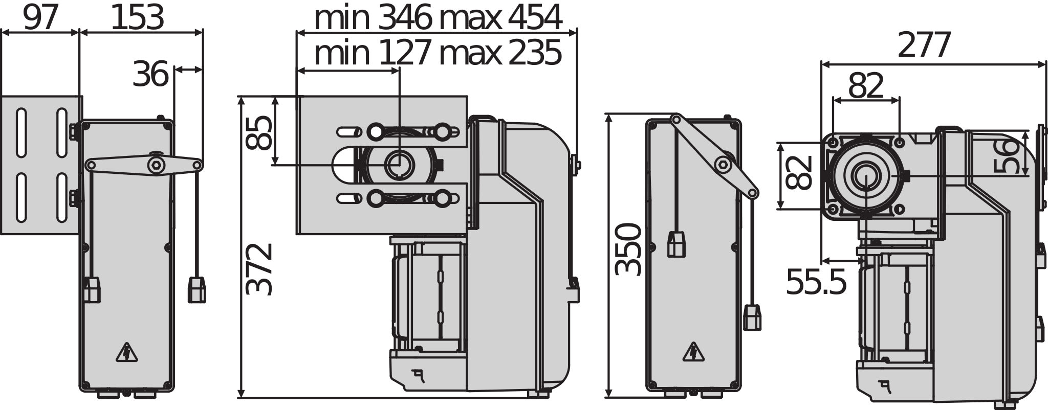 BFT - BFT2611571 PEGASO BCJA625L02 SEZ IND 230V SB AU