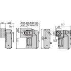 BFT - BFT2611574 PEGASO BCJA620L01 SEZ IND 230V C AU S