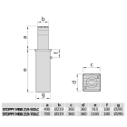 BFT - BFT2600970 STOPPY MBB KIT 219-500.C 230 LI C
