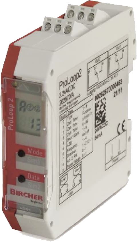 BFT - BFT2605171 DETECTOR PRO BICANALE 230V BARRA DIN