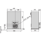 BFT - BFT2611623 SP3500 SF MOTORE 380-400V 50/60HZ TRIF.