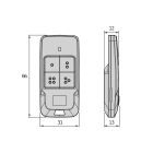 BFT - BFT2614319 MITTO COOL C4 GREY