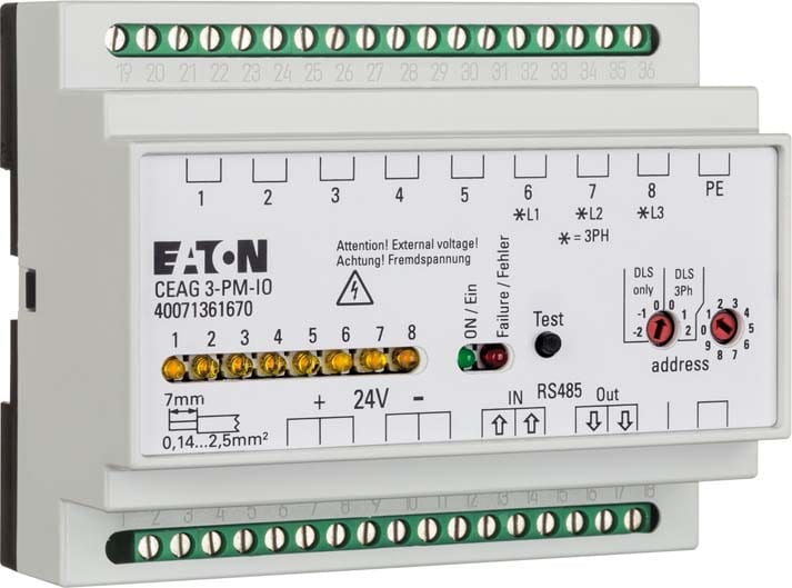 EATON - EAO40071361670 MODULO 3-PM-IO TASTO PROVA(EX DLS STAND)