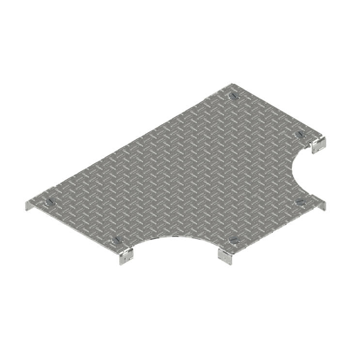 DKC-COMBITECH - SCZ5396525 C5 Coperchio Derivazione T Mandorlato sp 3+2 base 300 AL