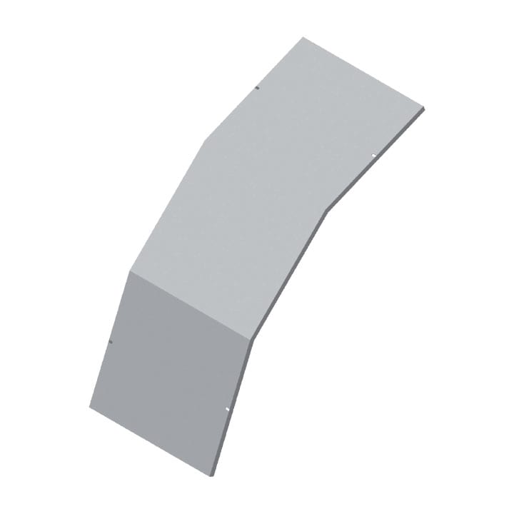 DKC-COMBITECH - SCZWOK836HDZ W5 Coperchio Curva Discesa 90° base 500 R6 sp 1 HDZ