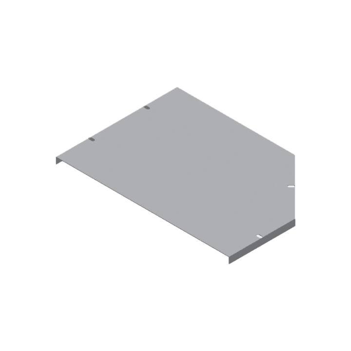 DKC-COMBITECH - SCZWSK935IX4 W5 Coperchio Riduzione Sinistra 600-500 sp 1 IX4