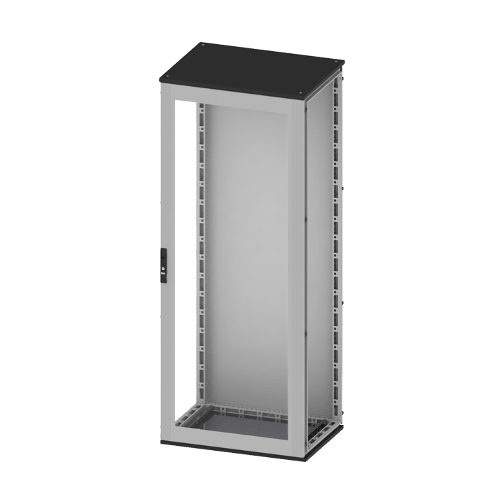 DKC-RAMBLOCK - RMBR5CQE20104X Armadio componibile CQE, dimensioni 2000 x 1000 x 400 mm (AxLxP), porta trasparente