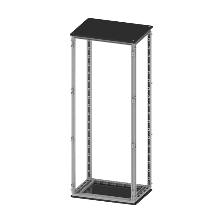 DKC-RAMBLOCK - RMBR5CQE20108S Armadio componibile CQE, dimensioni 2000 x 1000 x 800 mm (AxLxP), solo struttura