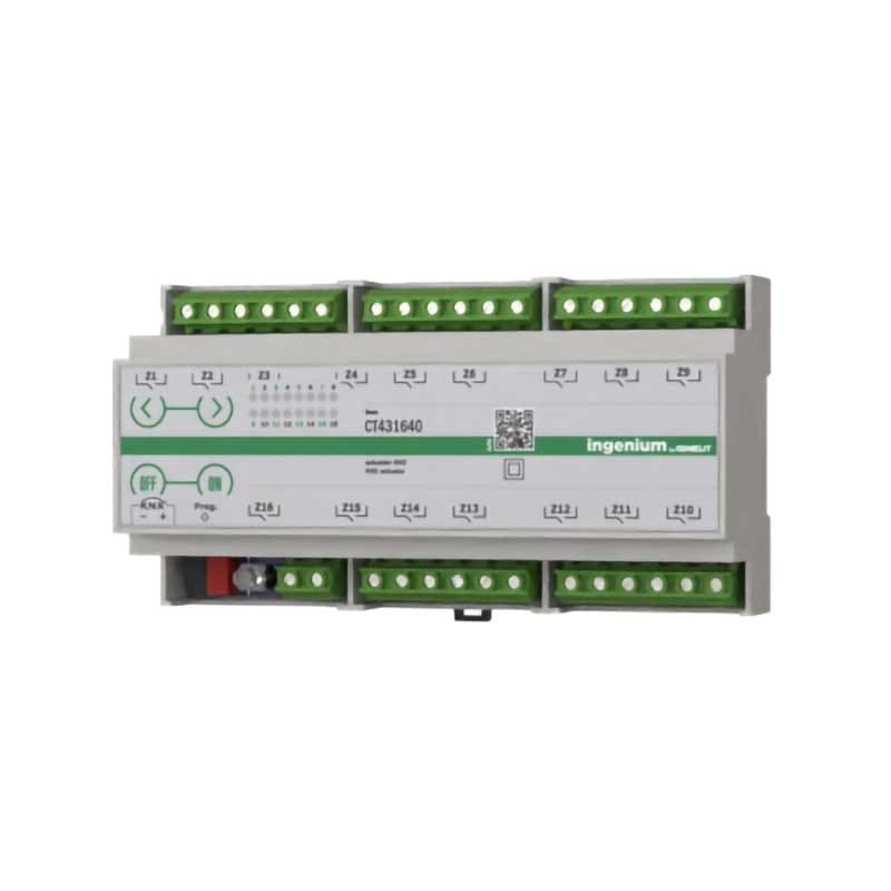 COMELIT GROUP SPA - COECT431640 ATTUATORE KNX 16 USCITE 16A - MANUALE