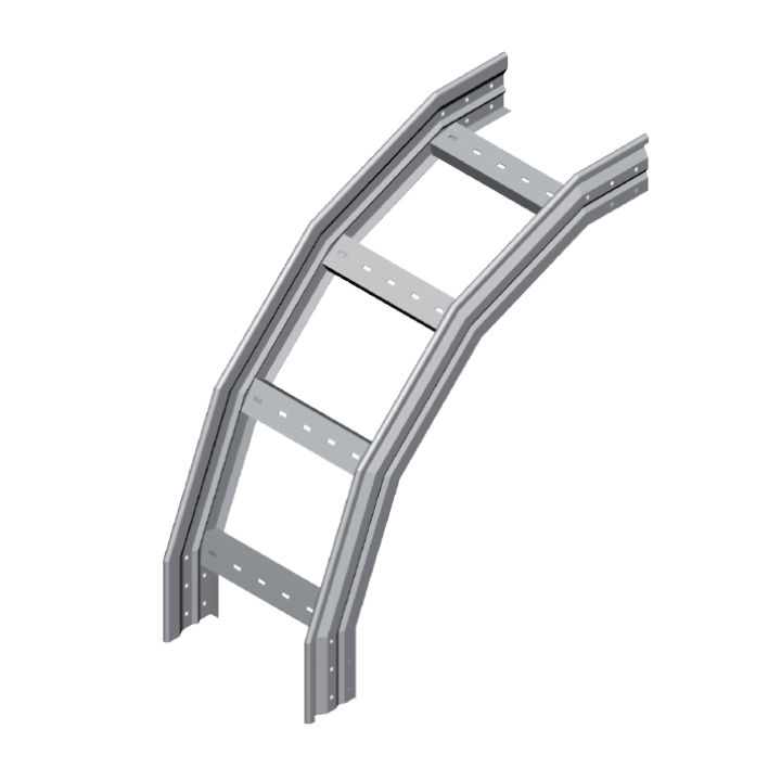 DKC-COMBITECH - SCZWO5746IX4 W5 CURVA DISCESA 90 400X100 R6 SP 1.2 IX