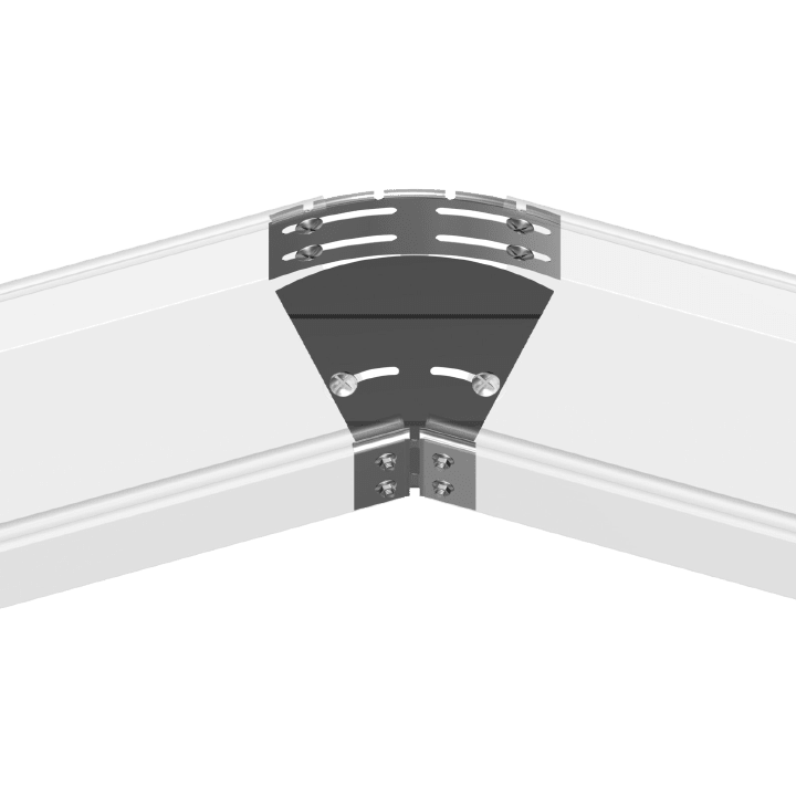 DKC-COMBITECH - SCZ5200351 C5 Curva snodo Orizzontale da 0 a 44° 100x100 ZS