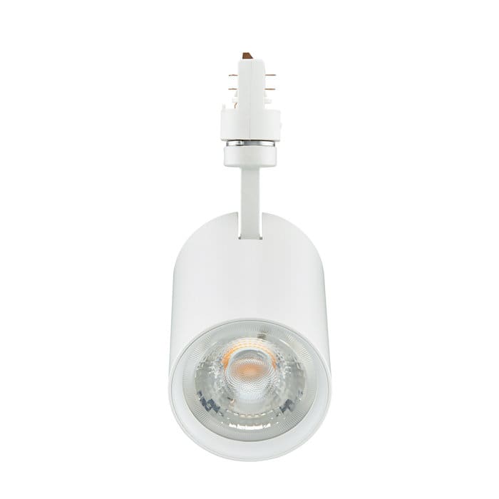 SIGNIFY ITALY SPA - PHA52861199 Proiettore CoreLine gen2, Track-mounted, 30 W, D80 mm, 3000 lm, 3000 K, CRI90, Fascio largo, Bianco