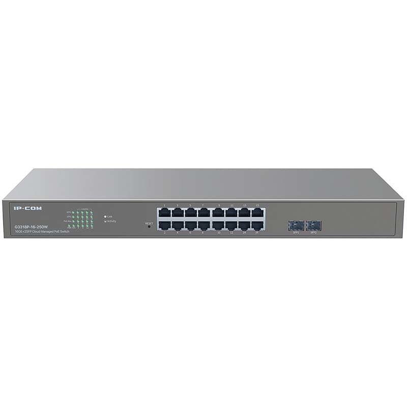 ELCART DISTRIBUTION - ERT429746900 SWITCH POE GIGA 16P - 2 SFP L2 IP-COM