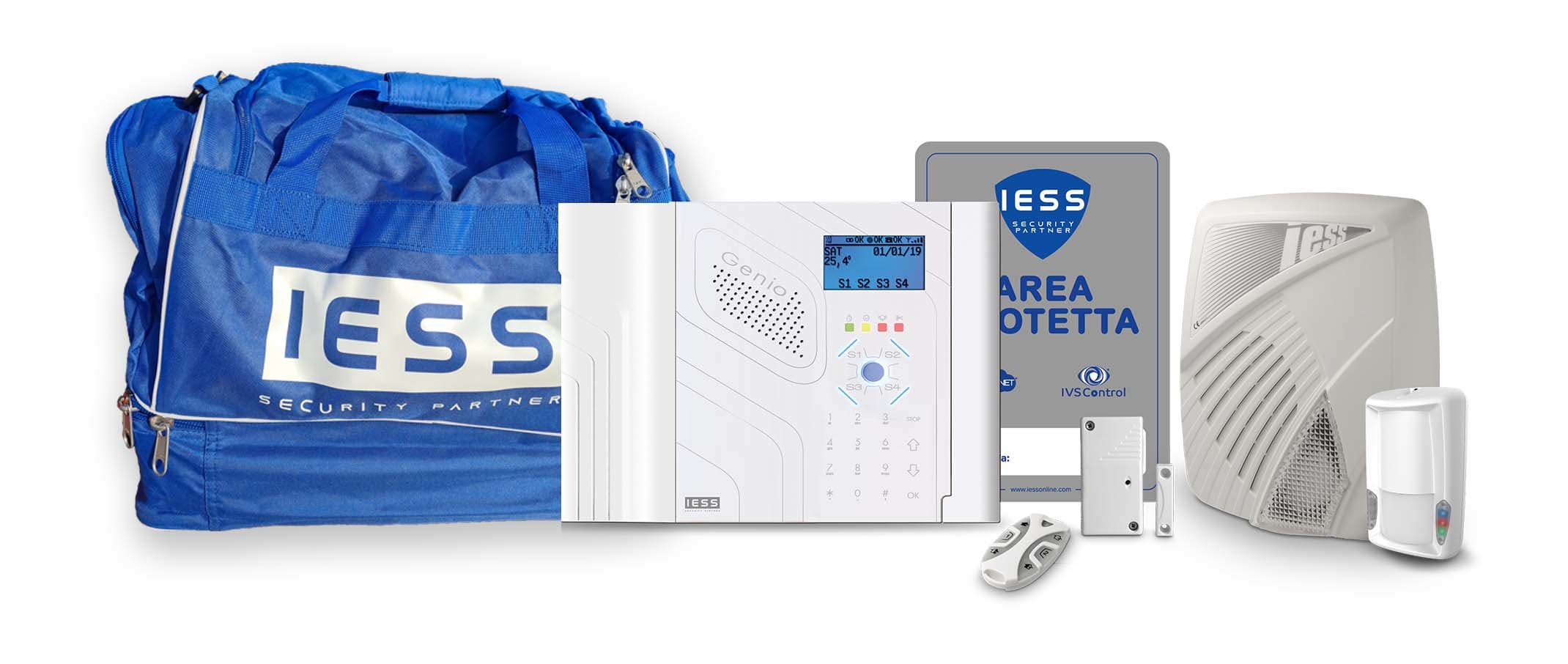 IESS SRL - EAAKIT4402QTD KIT I-TRADE GENIOSMART8+QUEENTD+SENSORI