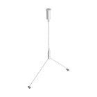 LINEA LIGHT (ILED) - ILD99872 ACC.SOSPENSIONE CLEAR MOD. BIANCO