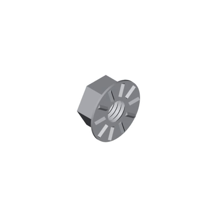 DKC-COMBITECH - SCZMDZ06AIX4 W5 DADO ZIGRINATO PER GIUNZIONI M6 IX4