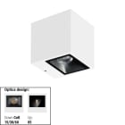 LINEA LIGHT (ILED) - ILD76624W30 CUBIT 24 2L BI-EM 15,5WAC ON/OFF BG