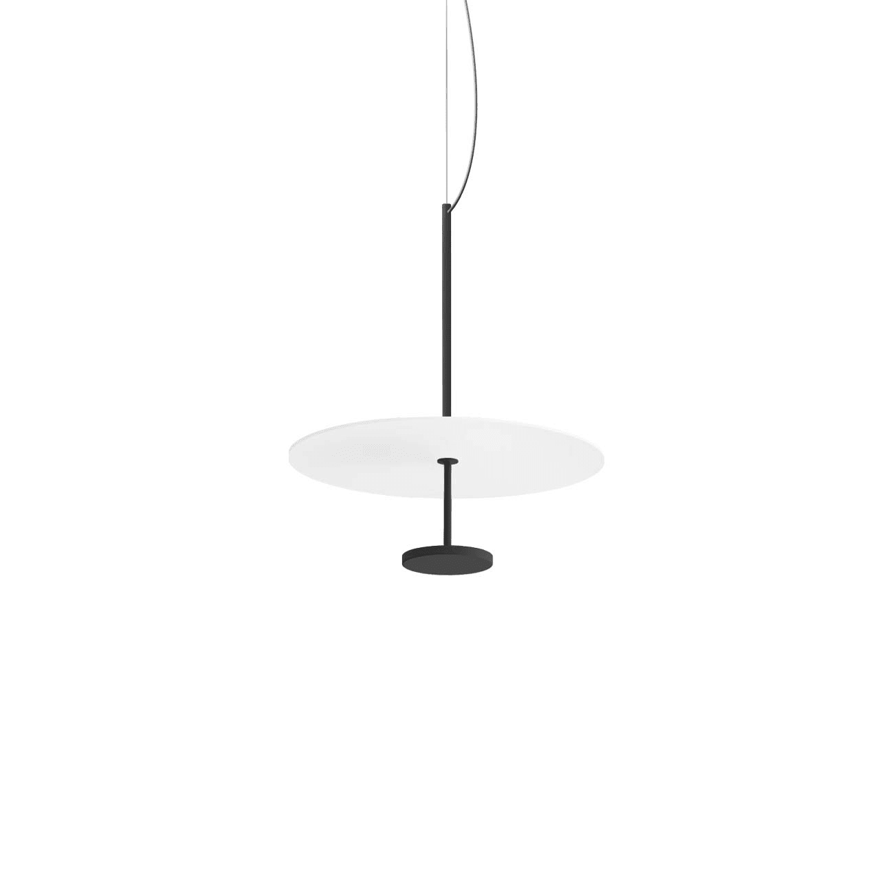 LINEA LIGHT (ILED) - ILDCA086DBBWDI STILO SOSP. S. BLACK 3000K PH