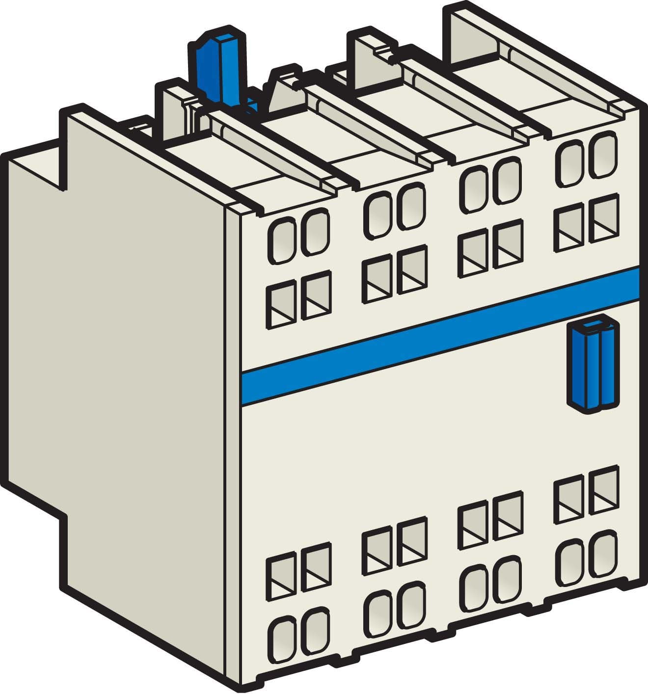 SCHNEIDER ELECTRIC - SNRLADC223 CONTATTI AUX. FRONTALI MO