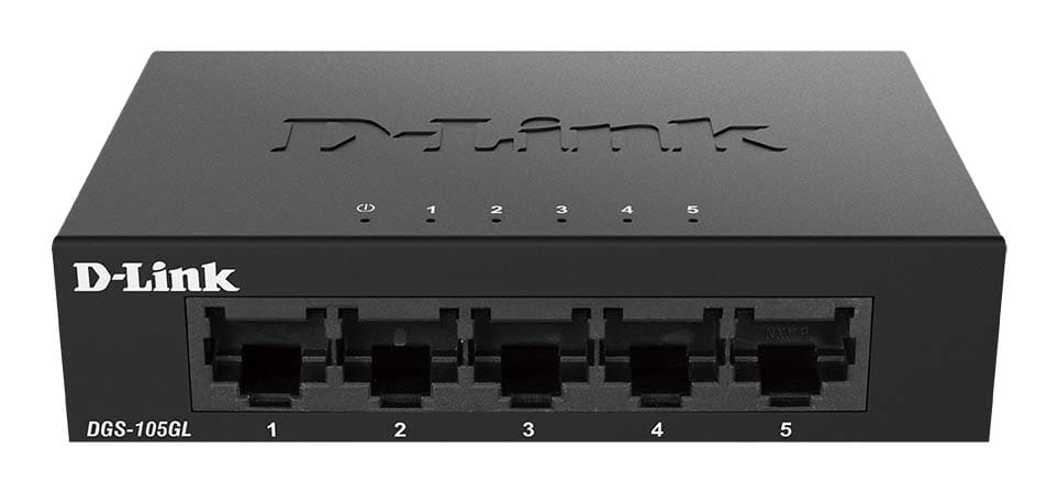 D-LINK MEDITERRANEO - DLKDGS-105GL SWITCH NONGEST 5 PORTE GIGABIT -(NO RACK