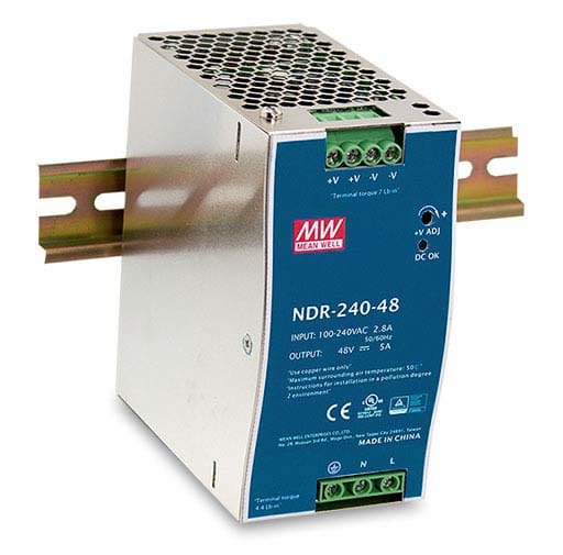 D-LINK MEDITERRANEO - DLKDIS-N240-48 ALIMENT. 240W 48VDC ULTRA SLIM DA BARRA