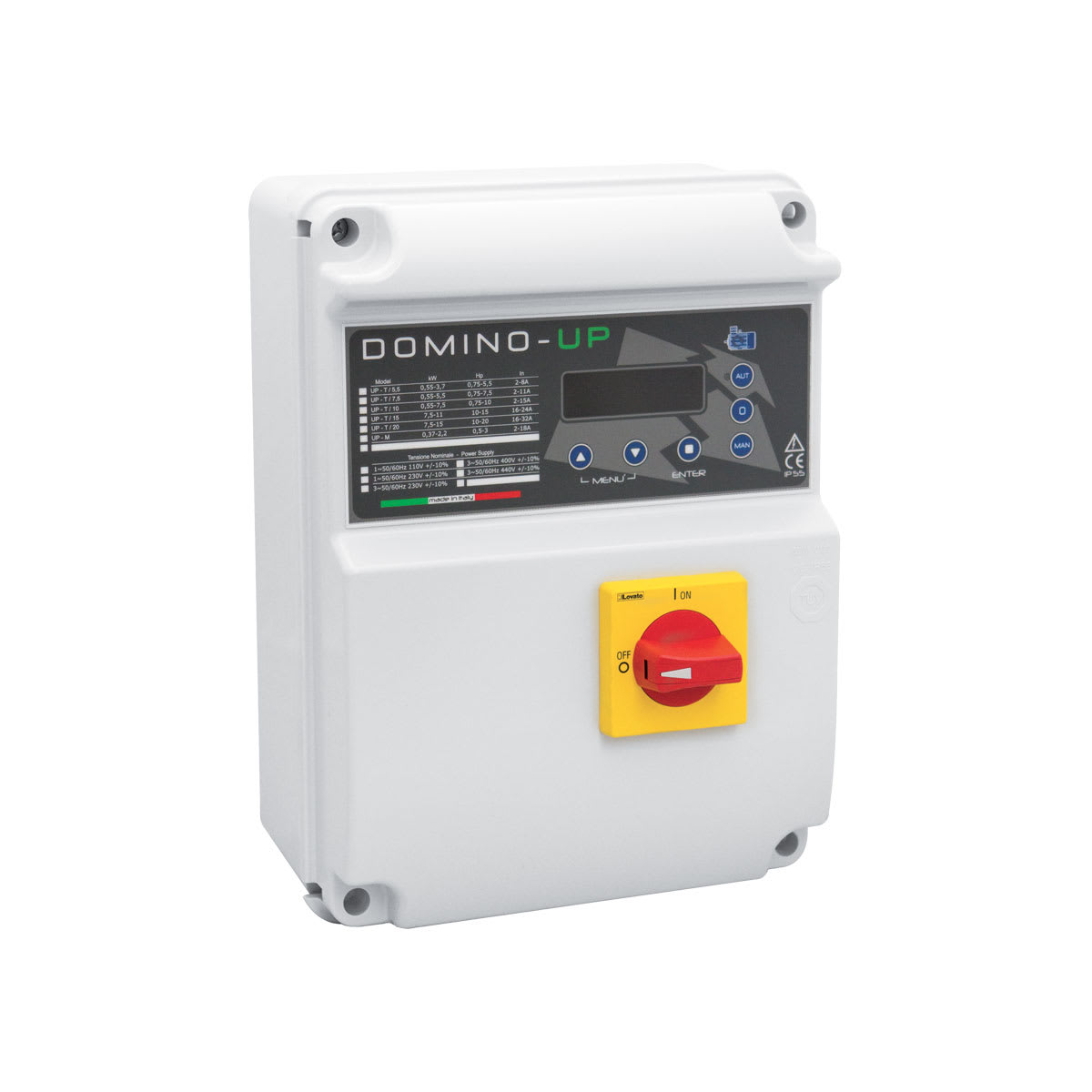 FOURGROUP - FOU101.20 MOD. DOMINO-UP-T/20HP QUADRO ELETTRONICO