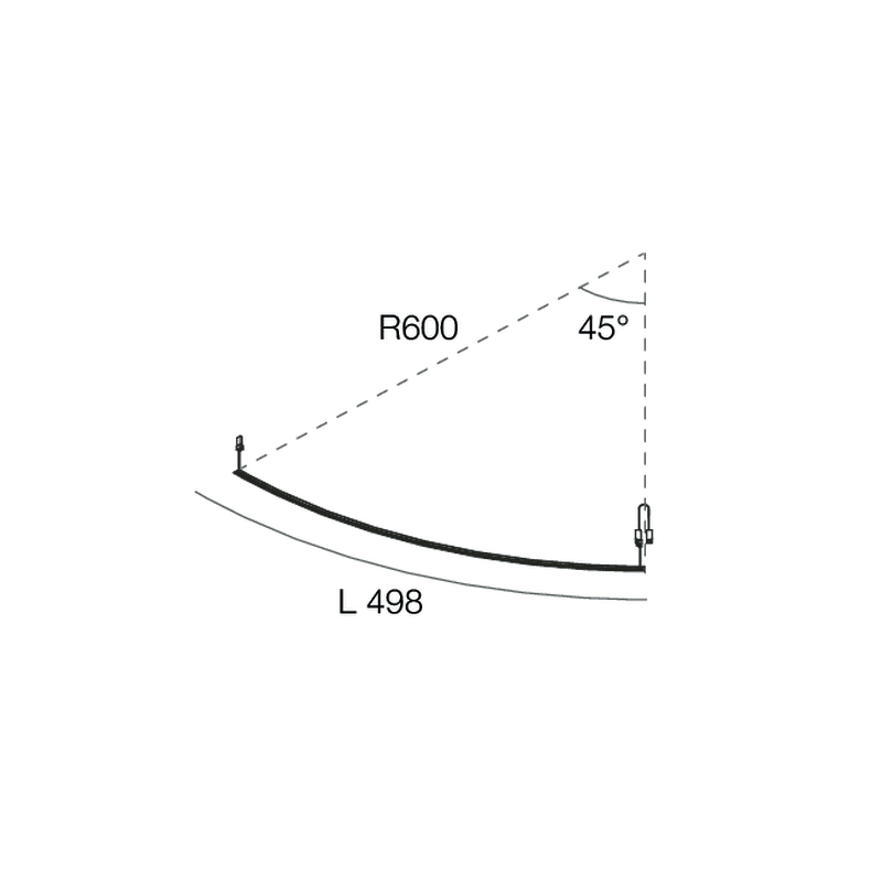 NOVALUX SPA - NOX110819.99 DOMYNOS: PCB 3K 48V 6.6W R.600MM A45