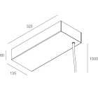 NOVALUX SPA - NOX112232.01 DOMYNOS PS: ROSONE SOSP DALI 150W-48V BI