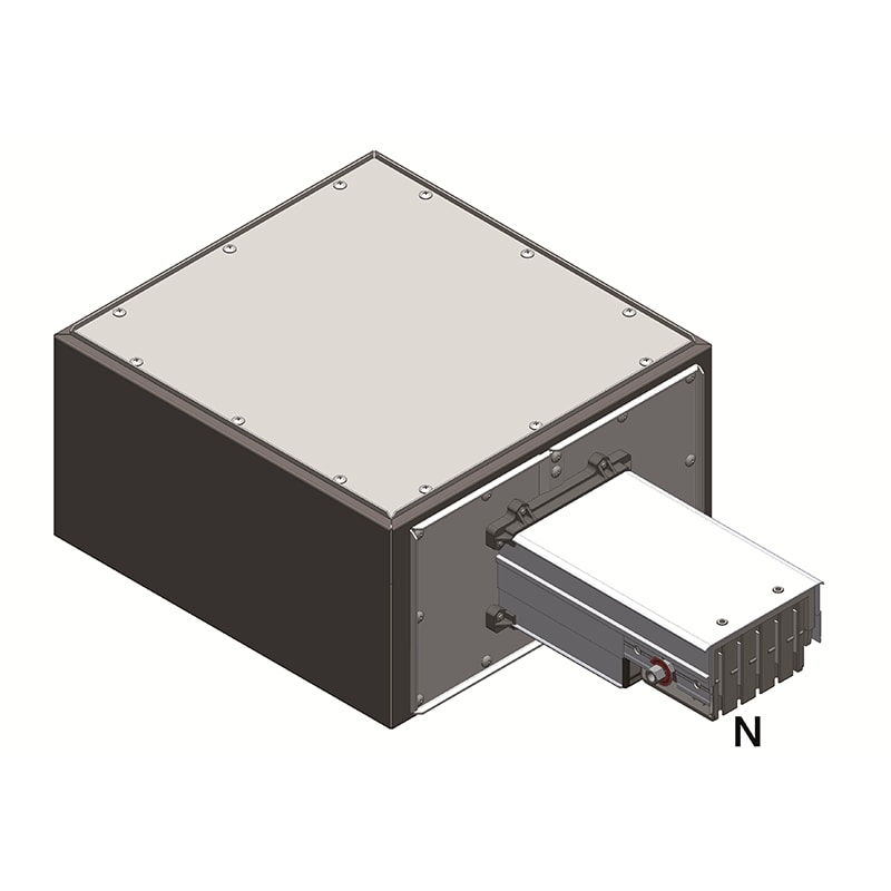 DKC POWER SOLUTIONS - HRCDTA16EFED2AA Alimentazione standard Tipo 2, 200mm + 400mm, 4 poli, 160A
