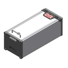 DKC POWER SOLUTIONS - HRCDTN90ETCF4AA CAS.DER.160A -DISP.SEZ.+BASE FUSIB-4P(3P