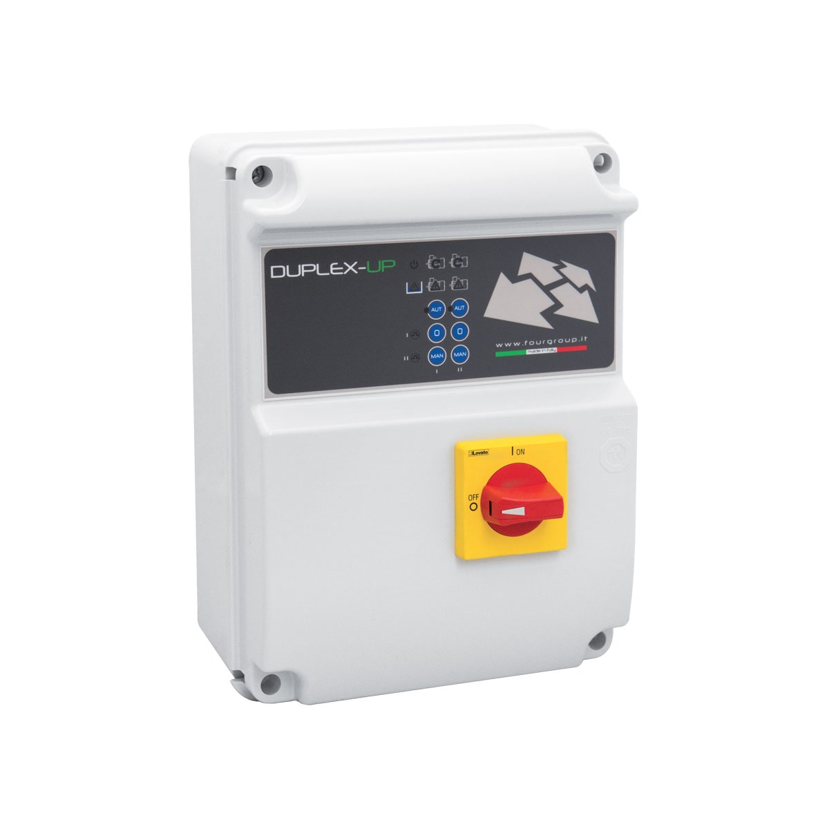 FOURGROUP - FOU013.09 MOD. DUPLEX-UP-T/15HP QUADRO PER 2 POMPE