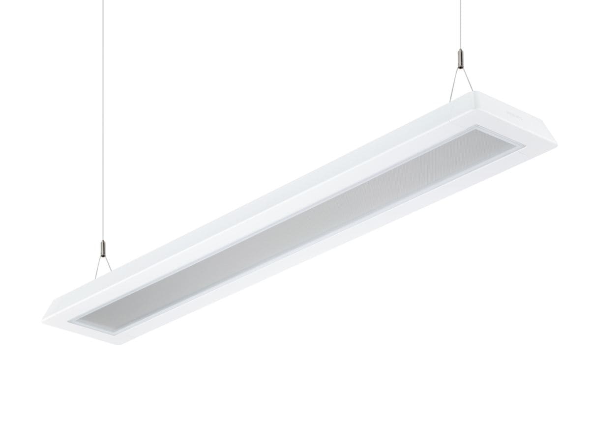SIGNIFY ITALY SPA - PHA18319300 SP343P | FLEXBLEND SUSPENDED D/I LINE, 42.5 W, 1398x200 mm; H73 mm, SMT, 4500 lm, 4000 K, CRI90, DALI, UGR19