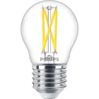 SIGNIFY ITALY SPA - PHLMLLUS25927 MASTER, LED, P45, 25 W, E27, 2200 K, 2700 K, 340 lm, CRI 90, 25000 ore, Vetro