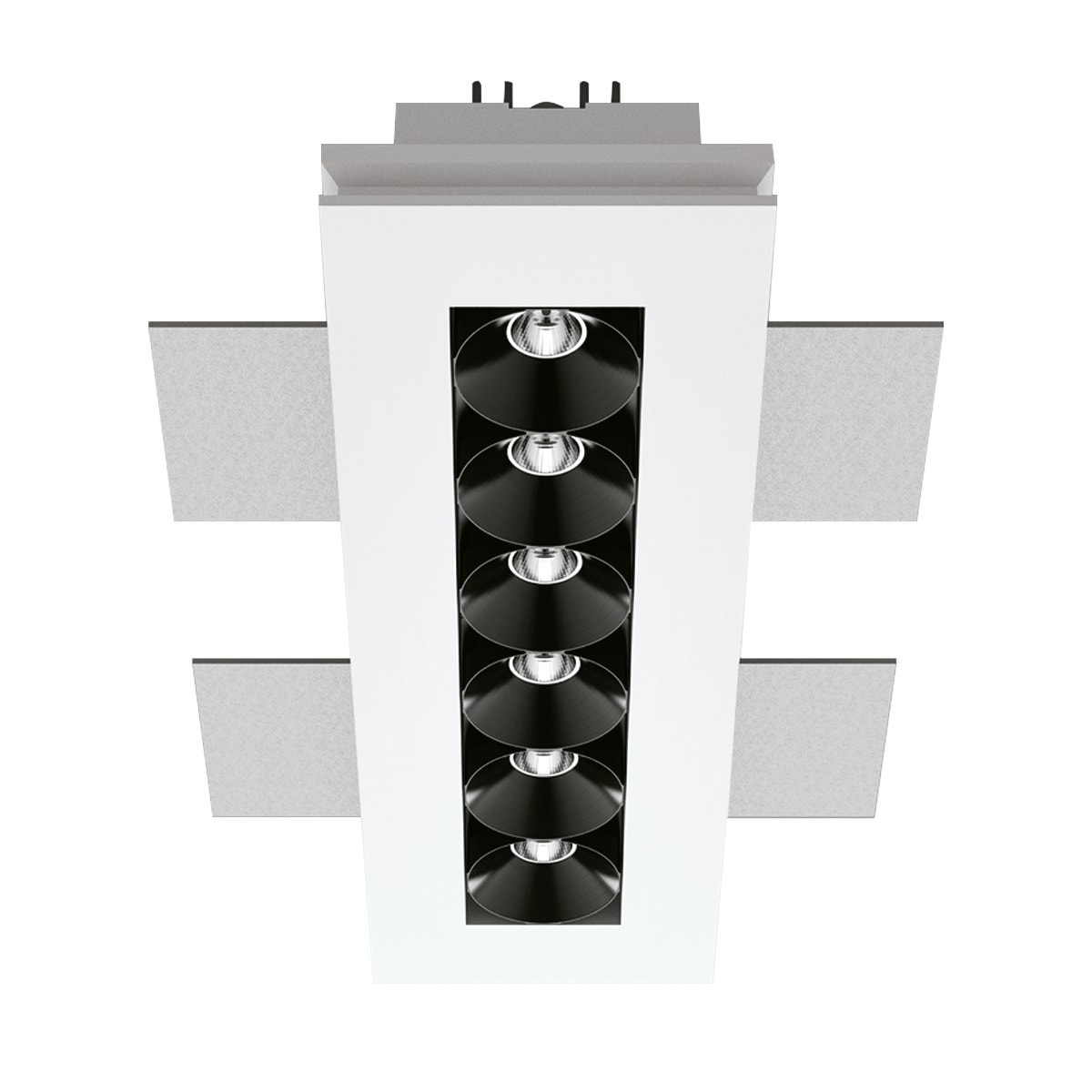 LINEA LIGHT (ILED) - ILD64548W45 CELL GYP.6 LED X2W BW.45 OTT+NERO