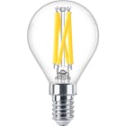 SIGNIFY ITALY SPA - PHLMLLUS60927E14 MASTER, LED, P45, 60 W, E14, 2200 K, 2700 K, 806 lm, CRI 90, 25000 ore, Vetro