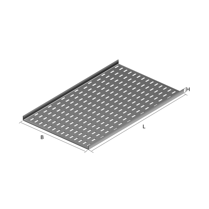 DKC-COMBITECH - SCZ9000005 N5 Elemento Rettilineo forato 500x100 mt 3 ZS