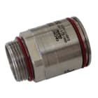 COSMEC - CSMEX6111-40XX Raccordo a innesto rapido tubo-scat. in INOX AISI 316L ATEX, diam. 40mm, filetto m. M40x1,5 mm, IP67