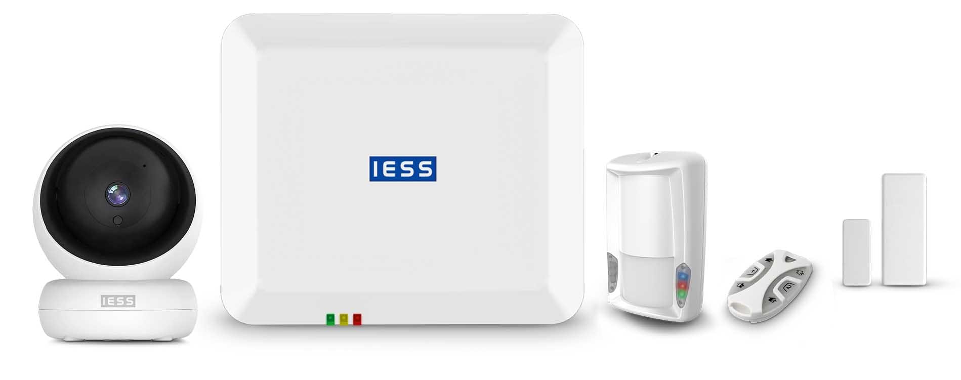 IESS SRL - EAAKIT3436WFH KIT GENIOHOMEWF CON TELECAMERA IP