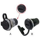 ELCART DISTRIBUTION - ERT421003200 PRESA HDMI F/F DA PANNEL. NERO