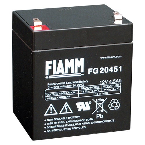 MELCHIONI SPA - MEM491460454 BATT PIOMBO RIC.12V 4.5AH TERM. 4,8MM FI