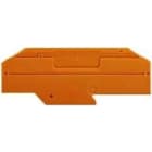 WAGO ITALIA SRL - WAG282-334 PIASTRA TERMINALE SPESSORE 2 MM GRIGIO